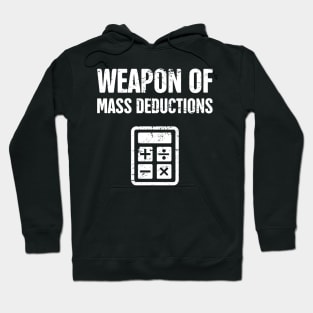 Mass Deductions | Funny Accountant Hoodie